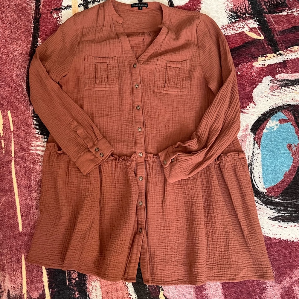 Size large long sleeve dress